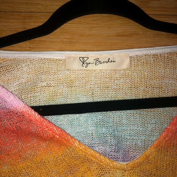 Rainbow Tie Top. Worn Once - Picture 2 of 3